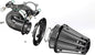 Big Sucker cone Air filter intake for harley air Cleaner Sportster Softail fatboy heritage dyna touring street road king Glide (Gauge style -Black, TypeD : Touring M8 17-UP, Softail 18-UP)