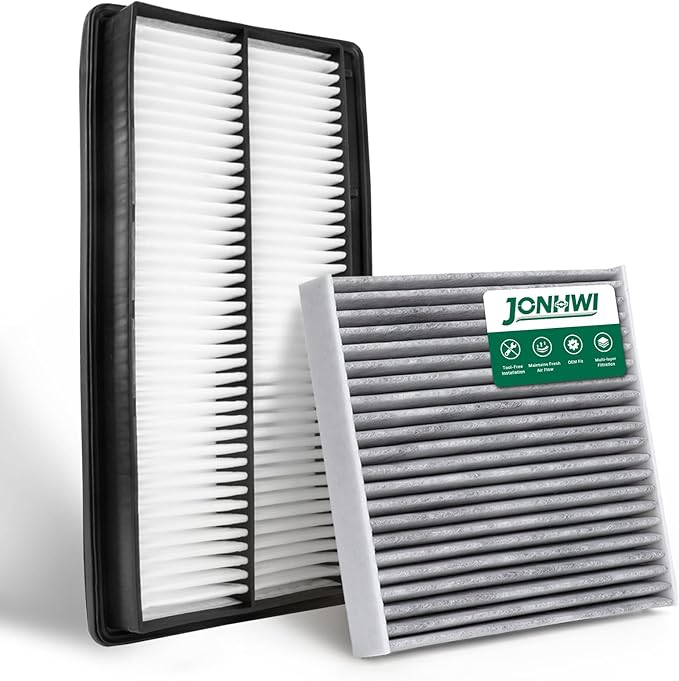 Engine & Cabin Air Filter Set Fits Honda Pilot 3.5L (2023-2025), Acura MDX V6 3.5L (2022-2025), Replacement for CA12934 CF11182, 17220-61A-A00, 80291-T5R-A01