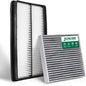 Engine & Cabin Air Filter Set Fits Honda Pilot 3.5L (2023-2025), Acura MDX V6 3.5L (2022-2025), Replacement for CA12934 CF11182, 17220-61A-A00, 80291-T5R-A01