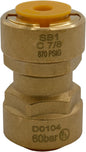 Supplying Demand SB1 7/8 Inch Quick Connect HVAC Brass Coupler Fitting