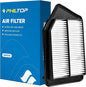 PHILTOP Engine Air Filter, Compatible with CA11476 Honda Accord 2013-2016 2.4L, Acura TLX 2015-2020 2.4L, Improve Engine Performance Car Accessories