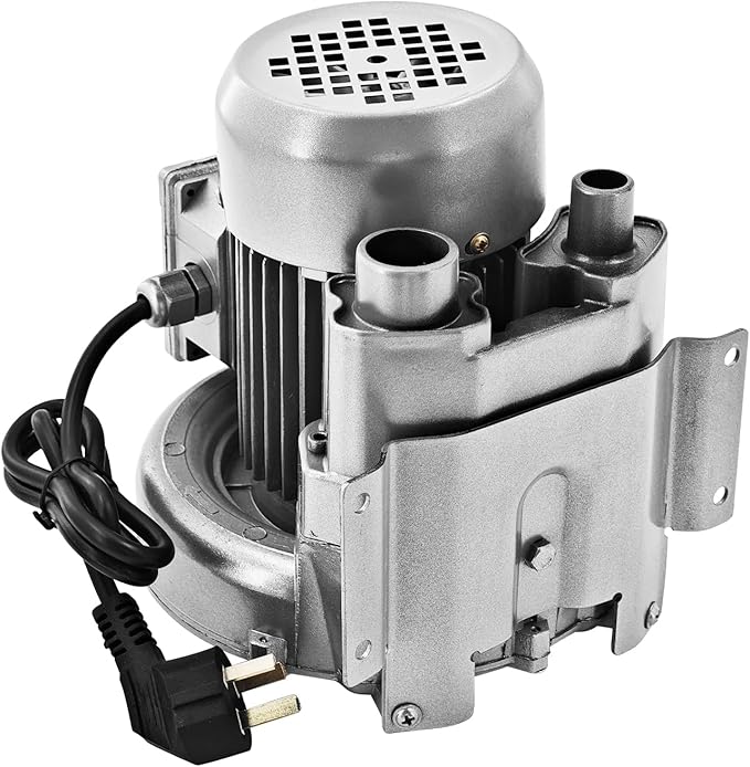 0.16 HP 120W Regenerative Blower, 220V 24CFM 50HZ Single Phase, High-Pressure Vortex Ring Blower Industrial Vacuum Pump for Fish Pond, Industrial blowers, Textile industry, Dust removal