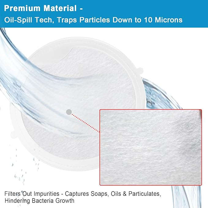 Spa First Filter Replacement 6-Pack,Compatible with MAAX,Whirlpool,Coleman-Easy Install,Essential Oil & Debris Reduction,Low Maintenance Hot Tub Accessories