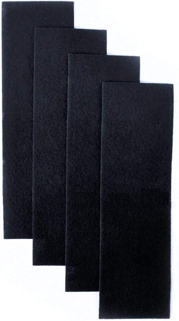 CFS 4 Pack Carbon Activated Pre-Filters Compatible with E Size, IAP-GG-125, FIL-GG-125, FLT5000/FLT5111 - Filter C for Series AC5000, FLT5111, FLT5250PT