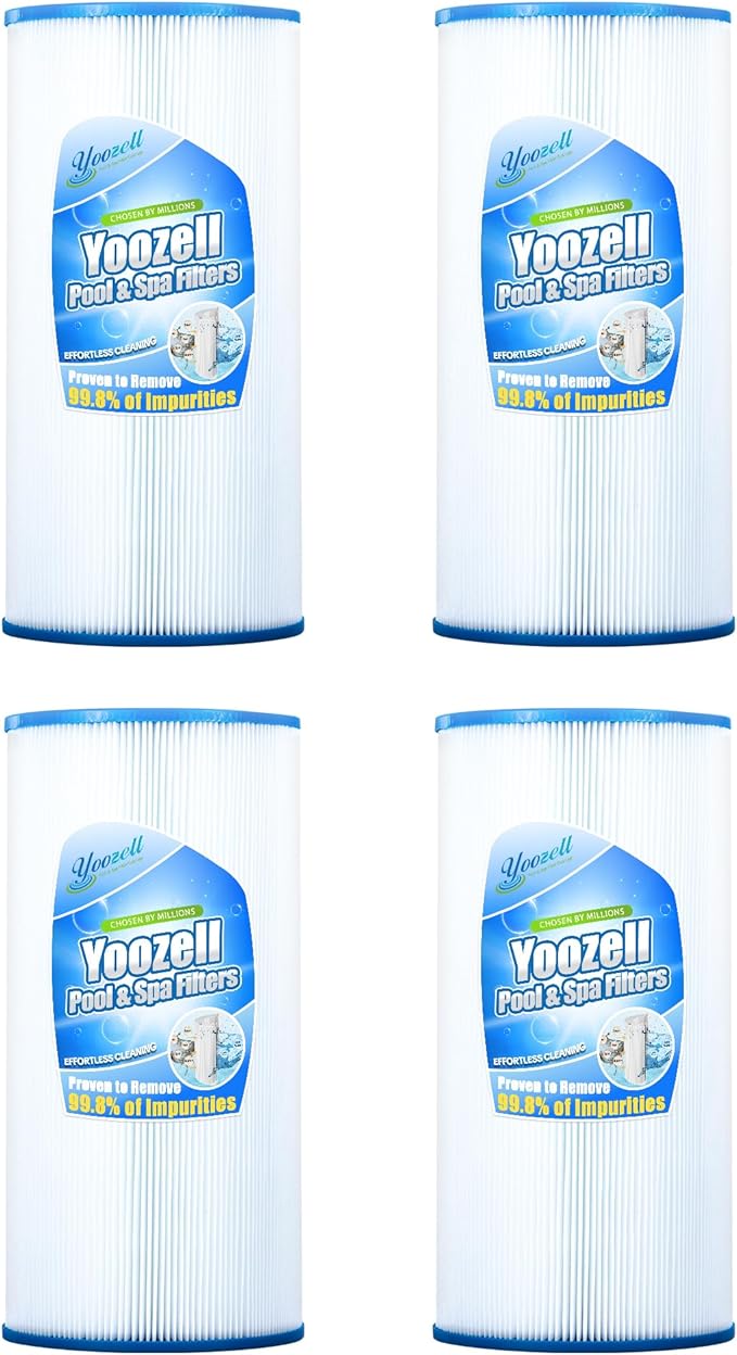 4429 Spa Filter Cartridge Replaces for Unicel C-4429, DSF25-50, FC-3082, Nemco 30, Darlly 40302, 30 sq.ft Hot Tub Filter, 4 Pack