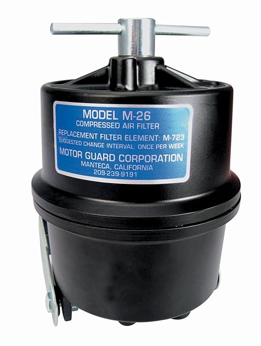 Motorguard M-26 Compressed Air Filters, 1/4" (NPT), Sub-Micronic, Plasma Machines (396-M-26)