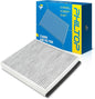 PHILTOP Cabin Air Filter w/Activated Carbon, Compatible with CF10375 Volvo S40 2004, 2005, 2006, 2007, 2008, 2009-2011, C70 2006-2013, C30 2008-2013, V50 2005-2011, Filter Up Dust Pollen Odor