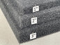 30 ppi Reticulated Sponge Regicell Automotive Air Filter, Noise Suppression Filtration, Black Speaker Foam Size (4, 24 X 36 X 1/2")
