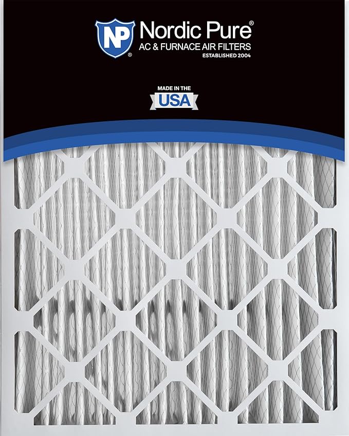 Nordic Pure 20x25x5 (19_3/4 x 24_3/4 x 4_3/8) Lennox X6673_X6675 Replacement MERV 12 Air Filter 1 Pack