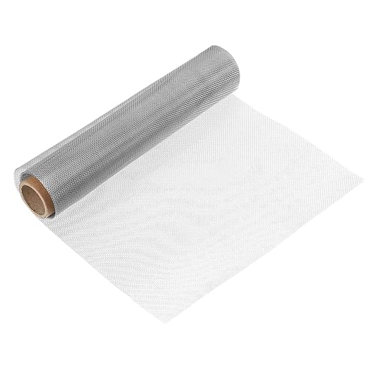 uxcell 16 Mesh 39" x 12" Woven Wire Mesh, 304 Stainless Steel Air Vent Filter Screen, Window Screen Mesh for DIY Projects Vents Cover Filtration Animals Fence