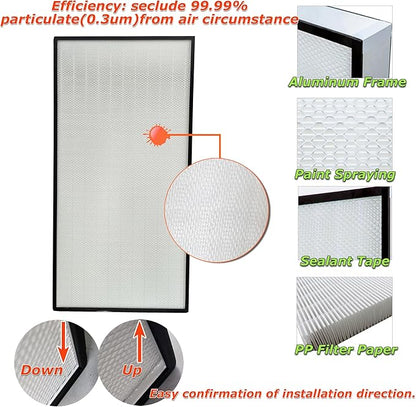 INTSUPERMAI Vertical Laminar Flow Hood Air Flow Clean Bench Workstation with HEPA Aluminum Blade Fan Rated Air Volume 706cfm Dust Free Room Workshop for Dust Free Work Operatiom 110V
