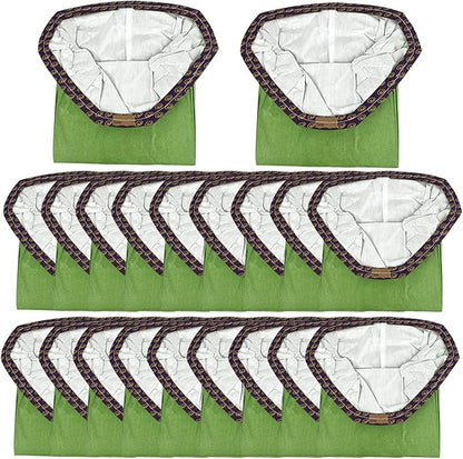 20 Pack 107666 Micro Filter Bags Compatible with ProTeam GoFit 3 Backpack Vacuum Cleaner,3 Quart Backpack Vacuum Bags