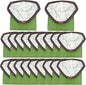 20 Pack 107666 Micro Filter Bags Compatible with ProTeam GoFit 3 Backpack Vacuum Cleaner,3 Quart Backpack Vacuum Bags