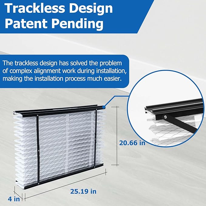 213 Replacement Filter Compatible with AprilAire Whole House Air Purifier 1210, 1620, 2210, 2216, 3210, 4200 Furnace Air Purifier, MERV 13 Filters, Size: 20x25x4, 2 Pack