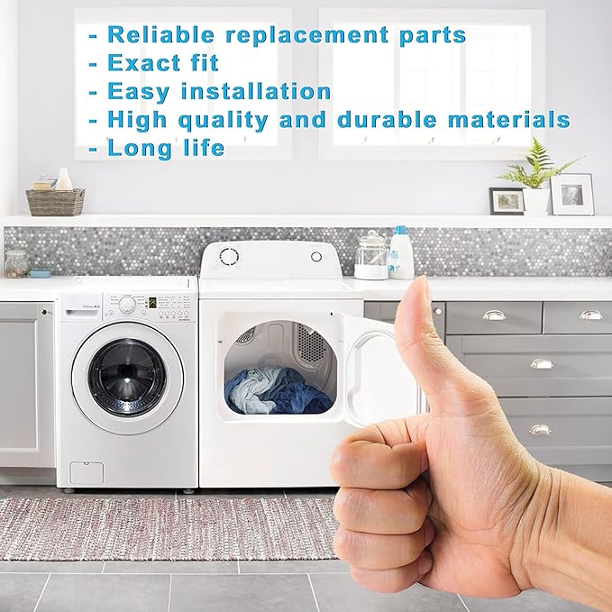 HQRP Dryer Lint Filter Assembly fits LG DLE0332W, DLG0332W, DLE0442G, DLG0452G, DLE0442W, DLG0452W, DLE1310W, DLG1320W Dryers