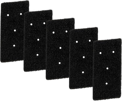 5Pcs 481010716911Dryer Filters 5-Hole Design (Dimensions: 230 x 115 x 14MM) for Bauknecht Privileg Whirlpool HX 481010716911 Heat Pump Dryers, Condensing Dryer Sponge Filter Pad