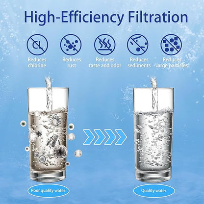 【Upgraded】Renami Ceramic Filter Silver Infused Replacement for BB9-2® Black Activated Carbon Filters, Compatible with Berkey® Travel, Large, Royal, Crown Series, Repeatable Cleaning Filters, Pack of 4