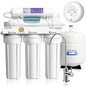 APEC WATER | Reverse Osmosis Water Filter, Alkaline 6-Stage RO System, pH+ Remineralization for Natural Spring Taste, Under Sink Filter WQA Certified Removes 1K+ Impurities, 75 GPD - Smart ROES-PH75LD