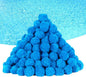 Askyli 3.1 lbs Pool Filter Balls for Sand Filter, Reusable Pool Sand Filter Balls, Efficient Blue Filter Media Balls, Suitable for All Sand Filter System (Equals 100lbs Pool Filter Sand)