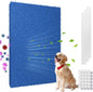 Reusable Air Filter 20x30,Washable Cut to Fit Furnace Filters,MERV 6 Replacement Filter for HVAC, RV, Washable Replacement Air Conditioner Filters, 24 PCs Hooks(Actual 20x30x0.7 in.)