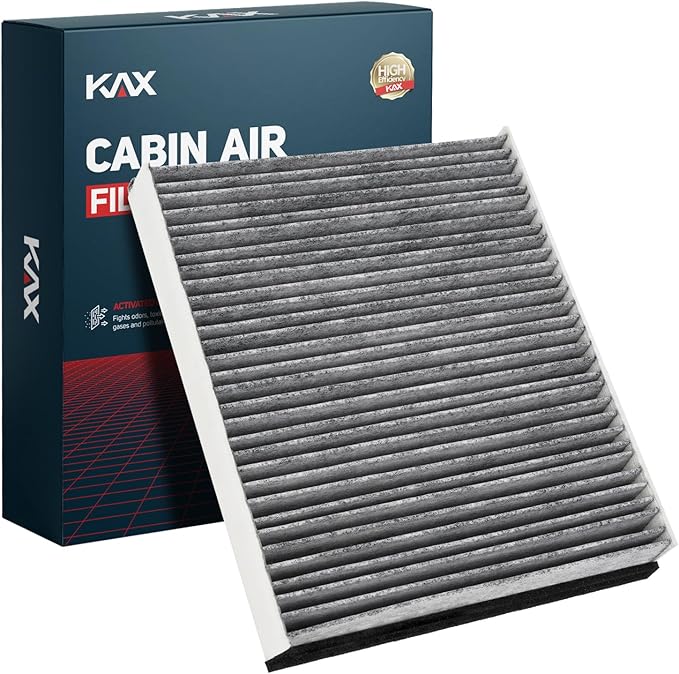 KAX Cabin Air Filter with Activated Carbon, CF11920 Replacement for Ford Escape 2013-2019, Focus 2012-2018,Transit Connect 2014-2023,C-Max 2013-2018,GT 2017-2022