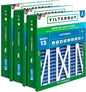 Filterbuy 20x20x5 Air Filter MERV 13 Optimal Smoke & Allergy Defense (3-Pack), Electrostatic Pleated HVAC AC Furnace Filters for Honeywell Return Grille FC40R1003 (Actual Size: 18.38 x 18.38 x 3.69)
