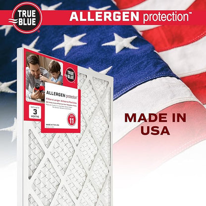 True Blue Allergen 20x36x1 Air Filter , MERV 11, 4-Pack