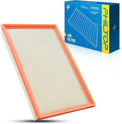 PHILTOP Engine Air Filter, CA12375 Compatible with Ram 1500 2019-2026, 1500 Classic 2021-2024, Flexible Panel