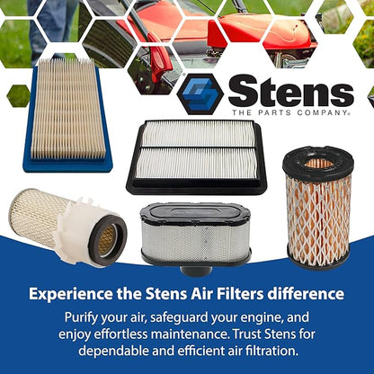 Stens Air Filter 100-222 Compatible with Tecumseh ECV100, LEV90, LEV100, LEV115, OVRM60 and TC300 33342, 63087A, 35066, 740019B, 740095