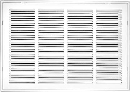 Venti Air 24" X 20" Steel Return Air Filter Grille - Removable Face/Door for 1 inch Filters - HVAC Duct Cover Grill (2-3 Business Day Delivery) [Outer Dimension: 26.5"W X 22.5" H]