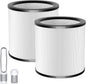 Updated TP01 Filter, 360 Glass HEPA Filter Replacement for Dyson Air Purifier Pure Cool Link TP01 TP02 TP03 AM11 Tower Fan, Pure Cool Me BP01 Personal Purifying Fan, Compare to 968126-03,2 Pack,Black