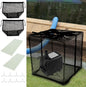 Pond Pump Filter Bag Solid Pump Mesh Box Adjustable Pond Filter Box Protective Pump Barrier Bag Thickened Pump Mesh Bag Anti Clogging Filter Bag with Drawstring for Outdoor