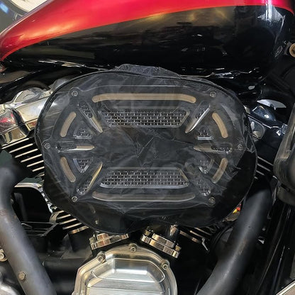 HDBUBALUS Air Filter Rain Sock Air Cleaner Protective Cover Fit for Harley Sportster Touring Softail Dyna