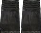 10 Pcs 12.2" x 15.9" Filter Media Bags, Extra Large Fish Tank Media Mesh Filters Bags for Activated Carbon, Ceramic Rings, Aquarium Mesh Reusable Bags with Zipper, Black.