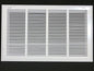 HVAC Premium 24 x 14 Duct Opening Steel Return Air Filter Grille, for 1-inch Filter, Removable Door, Flat Stamped HVAC Vent Cover Grille, Outer Dimensions 26.5 x 16.5