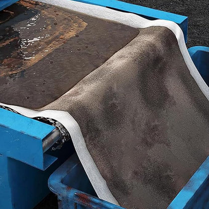 Cutting Fluid Filter Paper, Industrial Oil Residue Filter Cloth, Core Diameter 75mm, Multiple Specifications Available(Size:1.96x328ft)