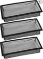 Floor Vent Screen Net, 4" x 10" Air Vent Screen Filter Mesh Catches Toys Snacks Pet Hair and Pet Food, Keeps Bugs Out for Home, 3 Pack
