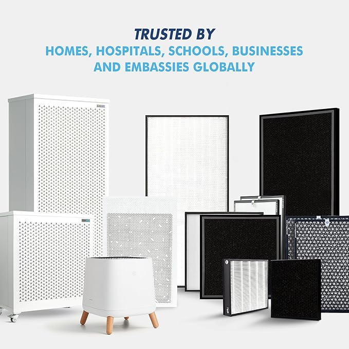 Smart Air (aka Smart Health) Blast Mini True H13 HEPA Replacement Filter – 99.97% Particle Filtration, Original Genuine Filter for Smart Air Blast Mini Air Purifier