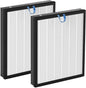 Vital 200S Replacement Filter Compatible for LEVOIT Vital 200S&Vital 200S-P, 3 in 1 Filtration, Particle Dust Pet Dander Filter&Smoke Smell Odor Activated Carbon Filter, Vital 200S-RF, 2Pack, White