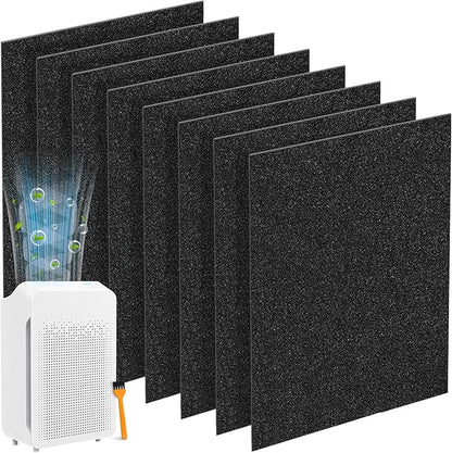 Activated Carbon Pre Filter Replacement - Compatible with Winix Air Purifier Filters Replacement C545 - Filter S 1712-0096-00 and 2522-0058-00, Absorb Odors and Freshen the Air (8-Pack)