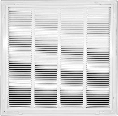 Venti Air 24" X 24" Steel Return Air Filter Grille - Removable Face/Door for 1 inch Filters - HVAC Duct Cover Grill (2-3 Business Day Delivery) [Outer Dimension: 26.5"W X 26.5" H]