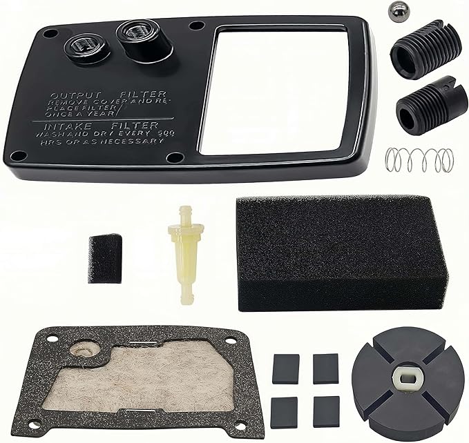 M16545FF Filter Cover With PP204 Rotor PP217 Pump Kit and PP214 Filter Kit Set for Desa Master, Reddy, Remington Heaters