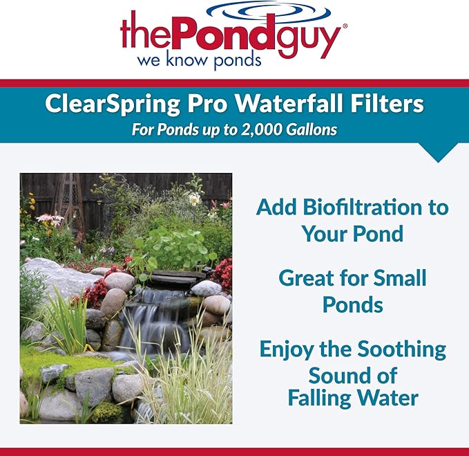 The Pond Guy ClearSpring Pro Waterfall