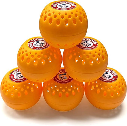 Arm & Hammer Odor Busterz Balls for Long Lasting Freshness, 6 Pack - Deodorizer, Carpet Fresh, Odor Remover, Pet Fresh