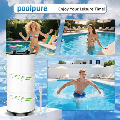 1 Pack 27002-0300S Pool Filter Replacement, Compatible with Sta-Rite 27002-0300S System 2 Modular Media PLM300 Pool and Spa D.E. Filter,300 ft² Filtration Area,2 Air Release Assemblies