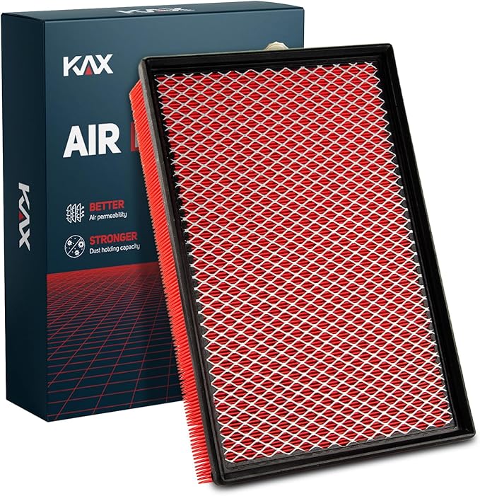 KAX Premium Engine Air Filter, GAF041 (CA9401) Replacement for Ram 1500 2500 3500 Engine Filter, 200% Longer Life