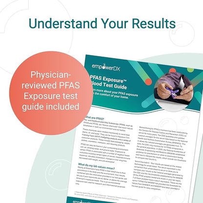 empowerDX PFAS Exposure Blood Test - at-Home Test Kit for PFAS Chemicals