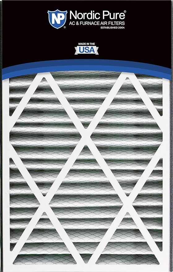 Nordic Pure 16x25x3 (Actual Size: 15 13/16 x 24 5/16 x 3) MERV 8 Trion Air Bear Cub Replacement 255649-101 Air Filters 3 Pack