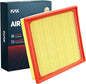 KAX Engine Air Filter, CA12377 Replacement for Toyota Avalon 2019-2022, Camry 2018-2022, Highlander 2020-2022, Toyota RV 2019-2022, Lexus ES350 2019-2022, Advanced Air Filter Media