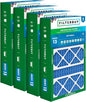 Filterbuy 15.75x27.63x3.50 Air Filter MERV 13 Optimal Smoke & Allergy Defense (4-Pack), Pleated HVAC AC Furnace Filters for AprilAire Space-Gard 104 & 2140 (Actual Size: 15.69 x 27.56 x 3.50)
